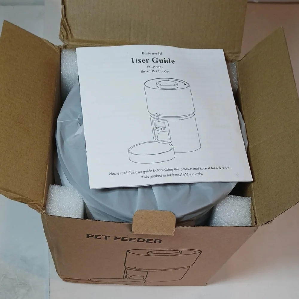 🐶⏰ Automatic Pet Feeder Smart Timer Dispenser NWT New In Box
